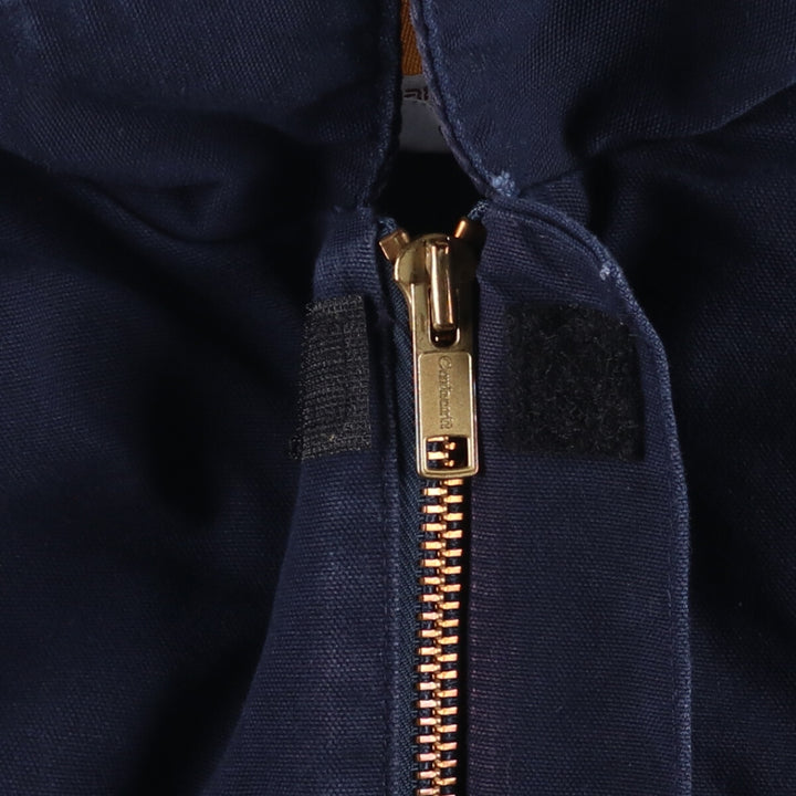 Carhartt Traditional Padded Duck Work Jacket, Made in USA, Men's XXL cotton navy blue type Vintage Second Hand