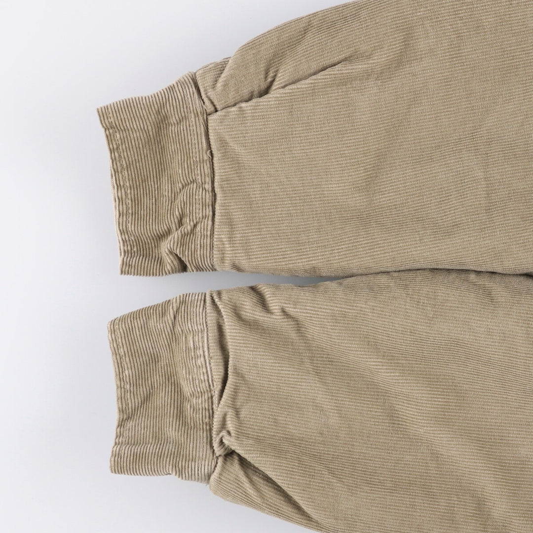 Dickies padded corduroy jacket, men's size L cotton Beige type Vintage Second Hand