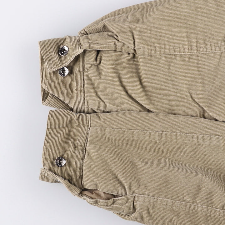 Dickies padded corduroy jacket, men's size L cotton Beige type Vintage Second Hand