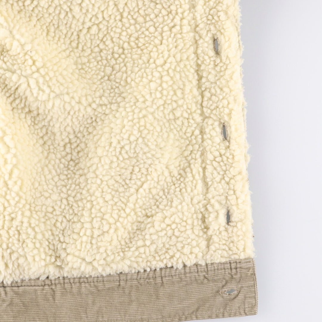 Dickies padded corduroy jacket, men's size L cotton Beige type Vintage Second Hand