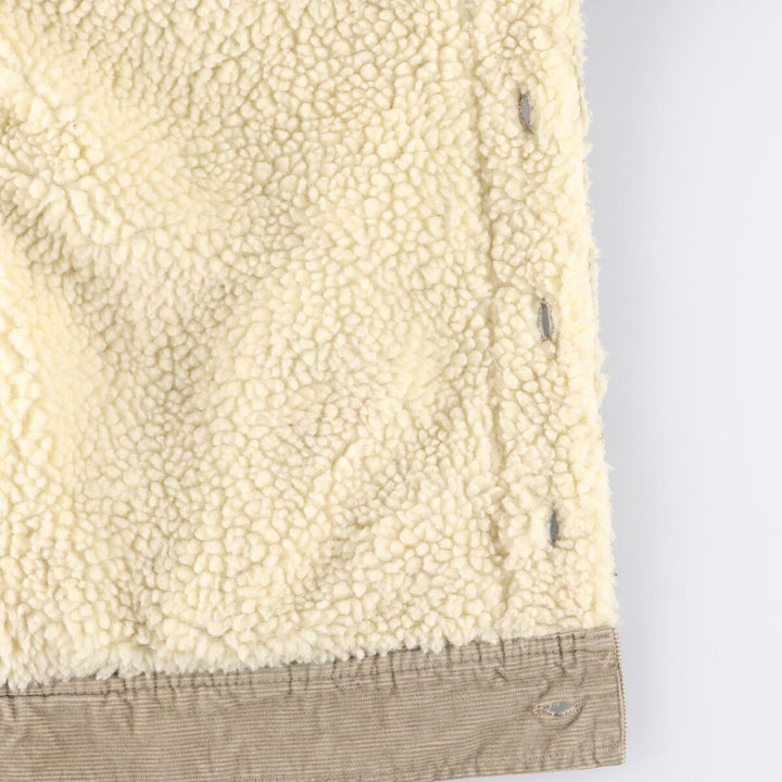 Dickies padded corduroy jacket, men's size L cotton Beige type Vintage Second Hand