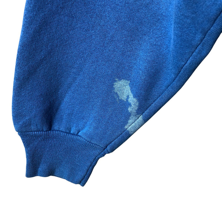 Vintage 90'S Calvin Klein logo sweatshirt, size M, men's unclear blue type Vintage Second Hand