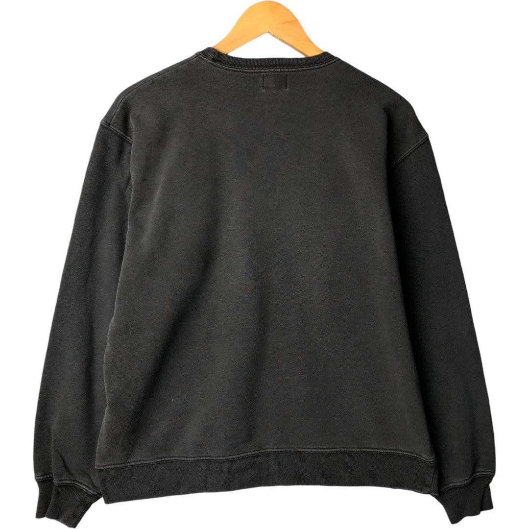 Vintage Calvin Klein logo sweatshirt, Made in USA, Men's Size Small cotton black type Vintage Second Hand