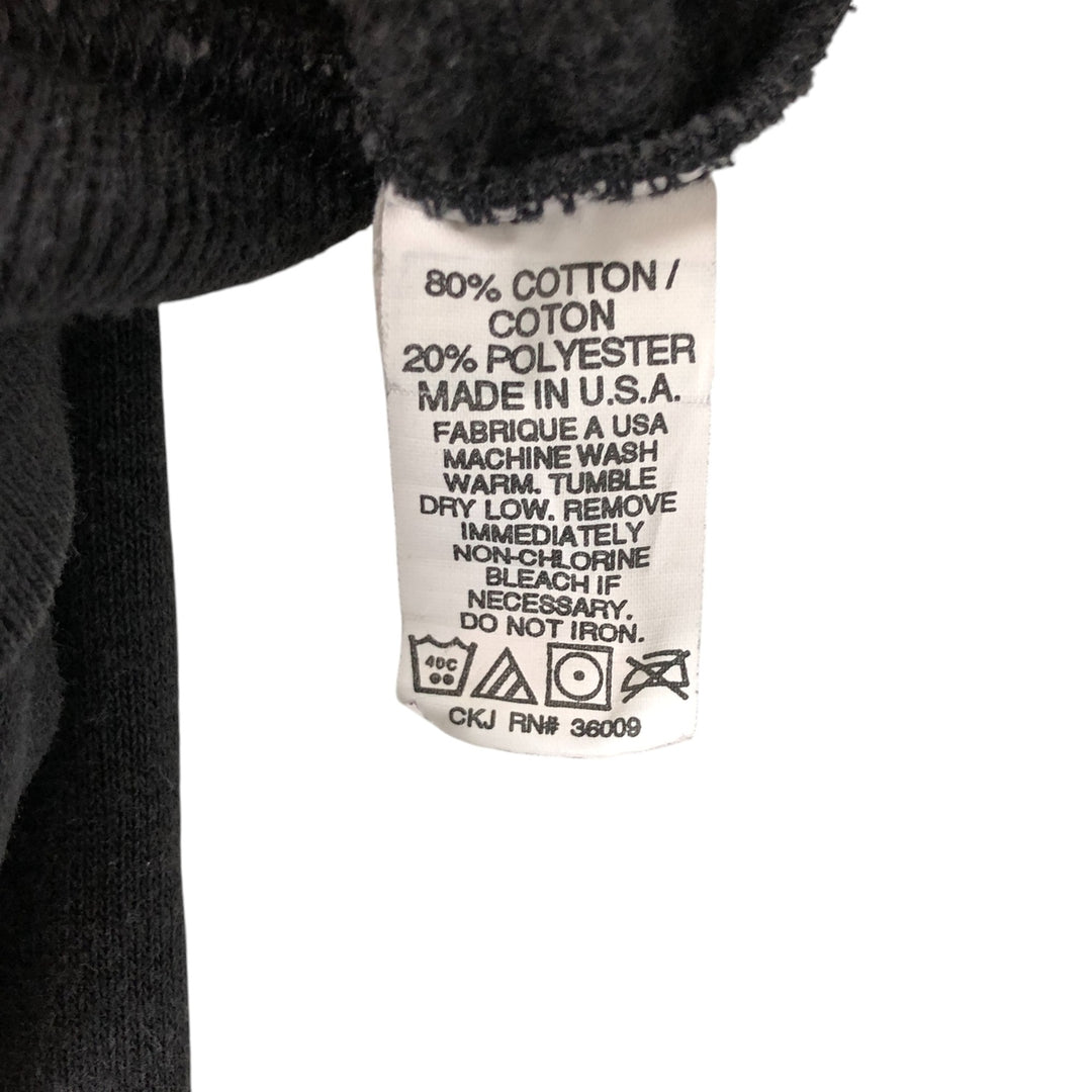 Vintage Calvin Klein logo sweatshirt, Made in USA, Men's Size Small cotton black type Vintage Second Hand