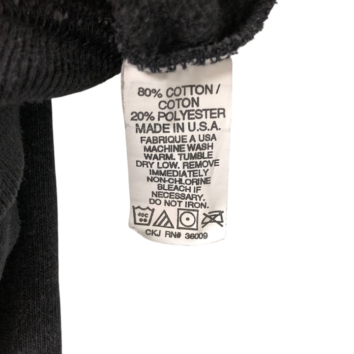 Vintage Calvin Klein logo sweatshirt, Made in USA, Men's Size Small cotton black type Vintage Second Hand