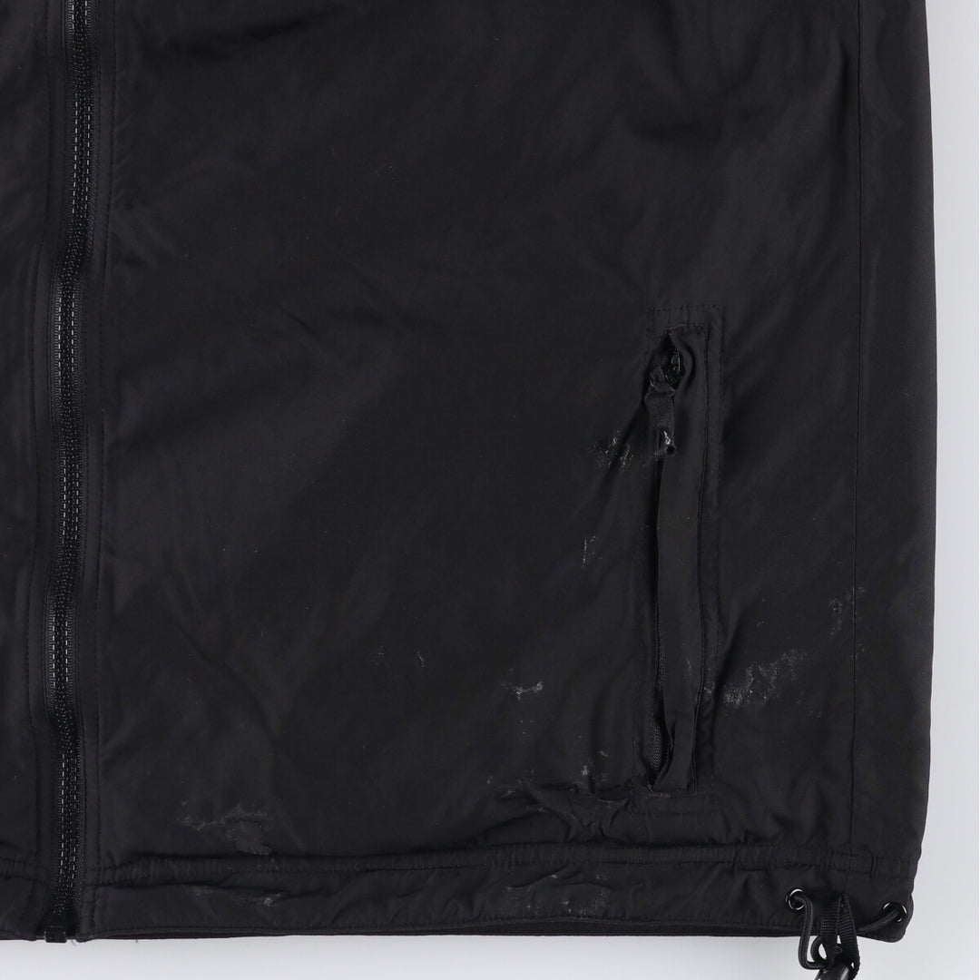 90s-00'S adidas reversible back logo windbreaker/track jacket, men's size L polyester black type Vintage Second Hand