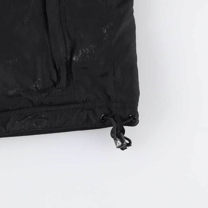 90s-00'S adidas reversible back logo windbreaker/track jacket, men's size L polyester black type Vintage Second Hand