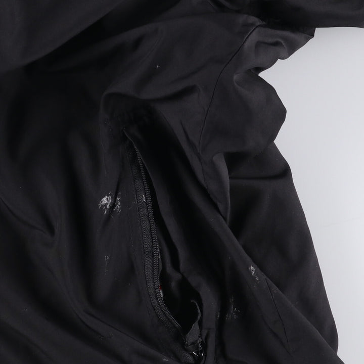90s-00'S adidas reversible back logo windbreaker/track jacket, men's size L polyester black type Vintage Second Hand