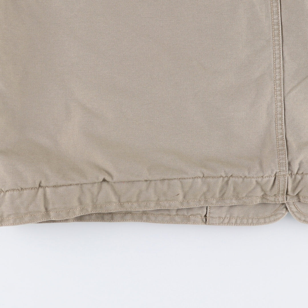 90s-00'S LL Bean Thinsulate padded hunting jacket, men's size L cotton gray type Vintage Second Hand