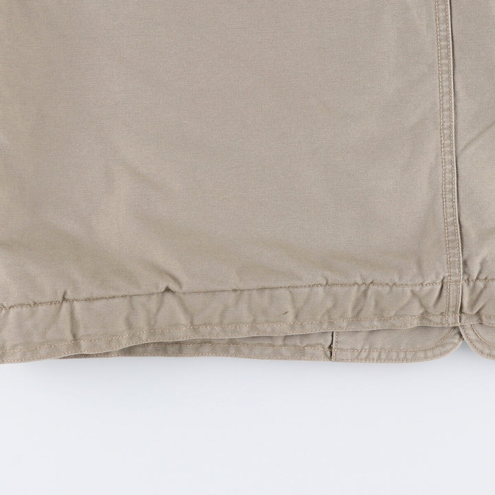 90s-00'S LL Bean Thinsulate padded hunting jacket, men's size L cotton gray type Vintage Second Hand