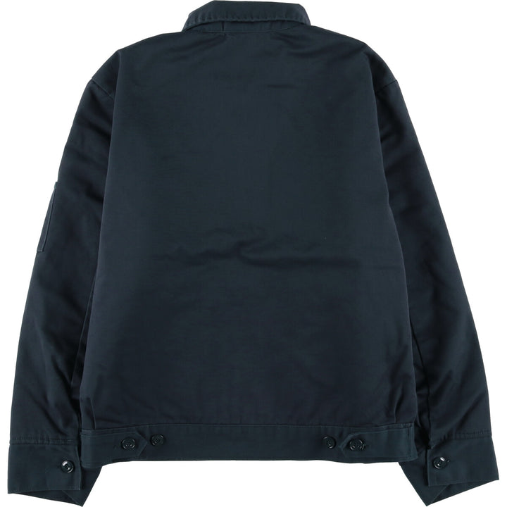 Dickies Work Jacket Men's Size L polyester navy blue type Vintage Second Hand