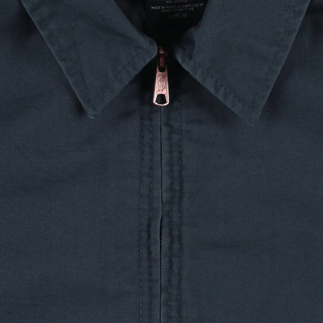 Dickies Work Jacket Men's Size L polyester navy blue type Vintage Second Hand