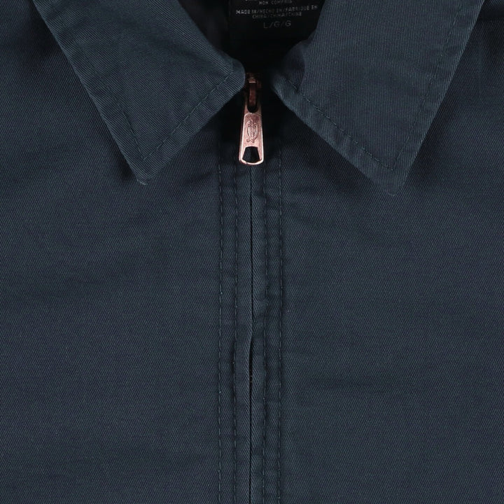 Dickies Work Jacket Men's Size L polyester navy blue type Vintage Second Hand