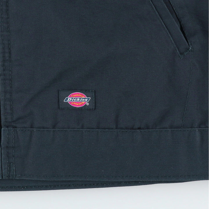 Dickies Work Jacket Men's Size L polyester navy blue type Vintage Second Hand