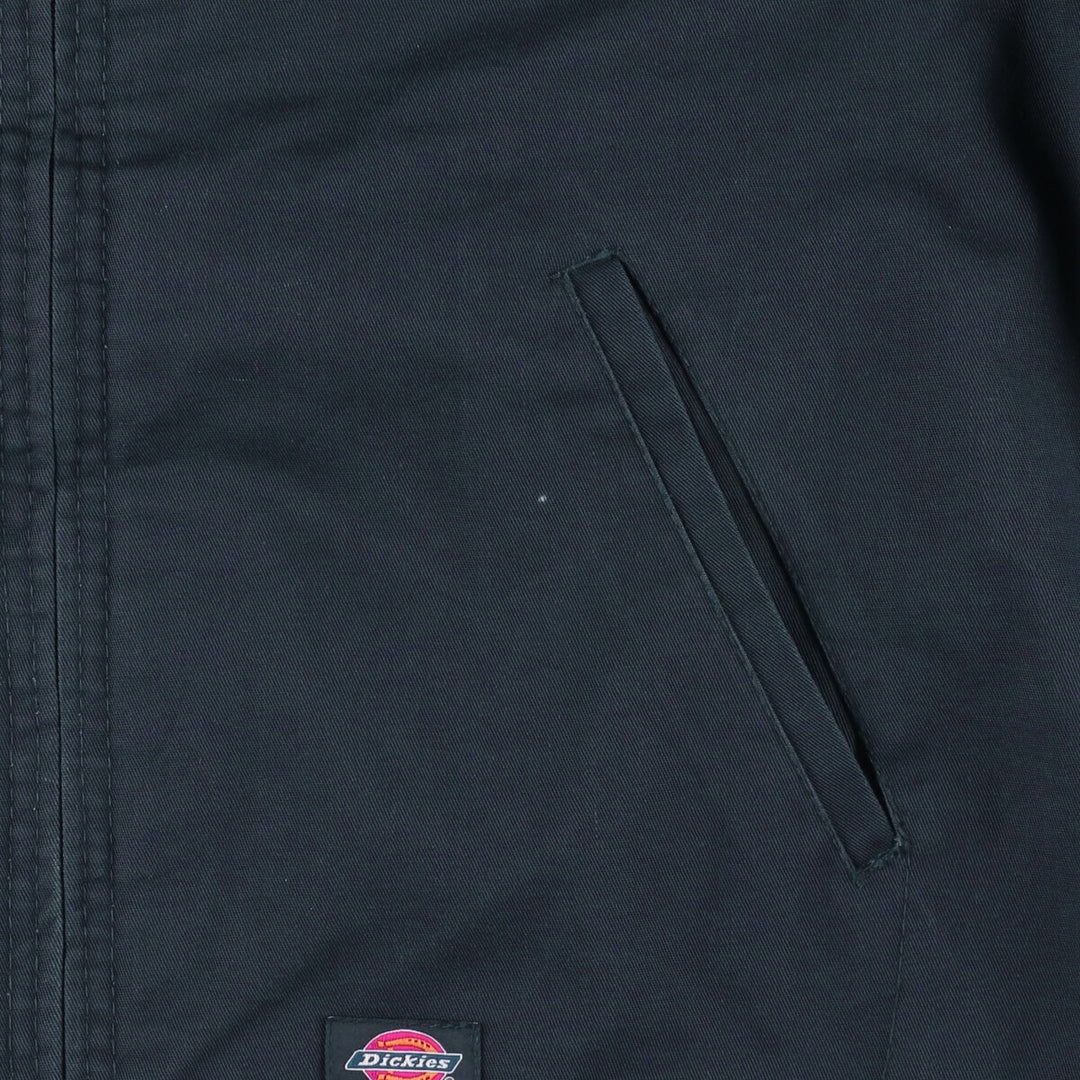 Dickies Work Jacket Men's Size L polyester navy blue type Vintage Second Hand
