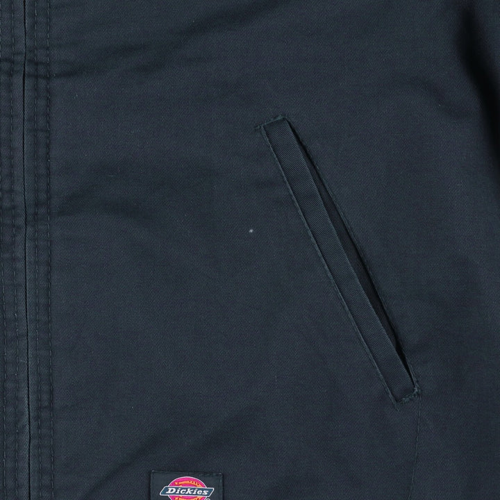 Dickies Work Jacket Men's Size L polyester navy blue type Vintage Second Hand