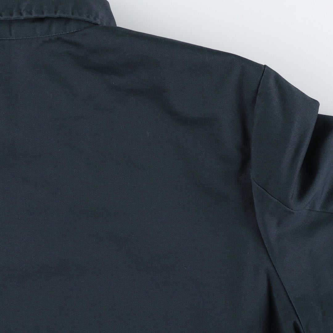 Dickies Work Jacket Men's Size L polyester navy blue type Vintage Second Hand