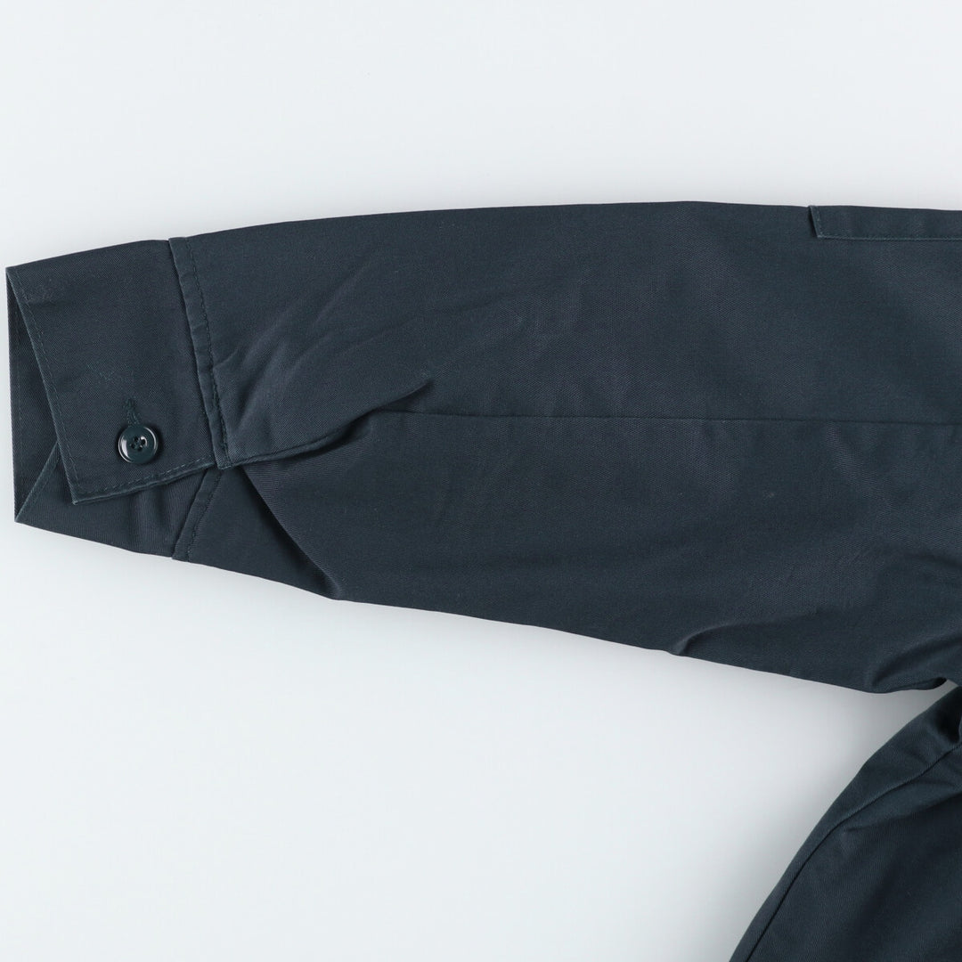 Dickies Work Jacket Men's Size L polyester navy blue type Vintage Second Hand
