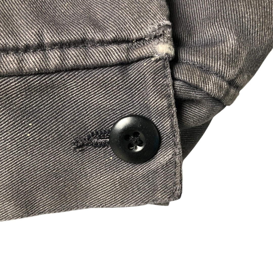Dickies padded work jacket, men's size L unclear gray type Vintage Second Hand