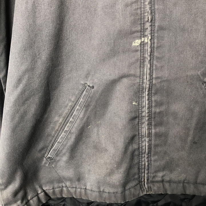 Dickies padded work jacket, men's size L unclear gray type Vintage Second Hand