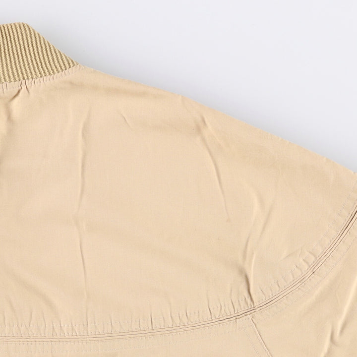 Vintage Sears Derby Jacket, Cup Shoulder, Men's XL cotton Beige type Vintage Second Hand