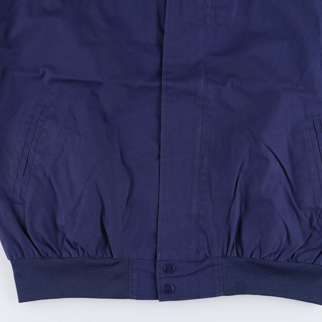 90s-00'S John Blair Derby Jacket, Cup Shoulder, Men's Size L unclear Navy blue Vintage Second Hand