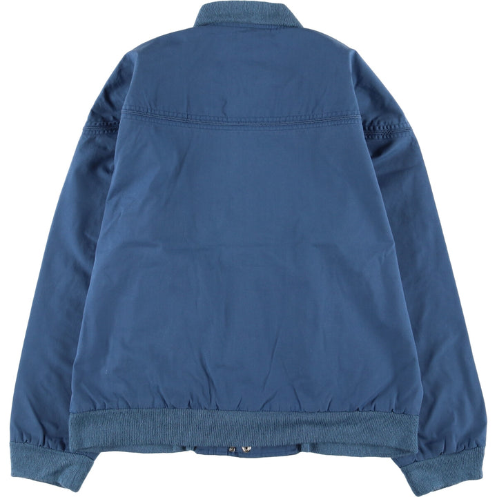 90'S Arnold Palmer Derby Jacket, Cup Shoulder, Men's, Size Medium, Vintage polyester navy blue type Vintage Second Hand