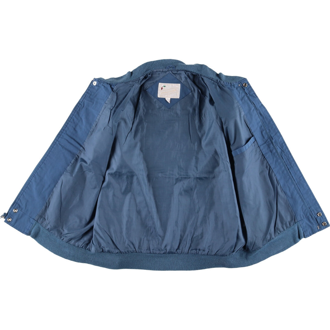 90'S Arnold Palmer Derby Jacket, Cup Shoulder, Men's, Size Medium, Vintage polyester navy blue type Vintage Second Hand