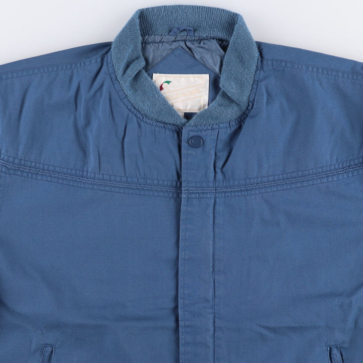 90'S Arnold Palmer Derby Jacket, Cup Shoulder, Men's, Size Medium, Vintage polyester navy blue type Vintage Second Hand