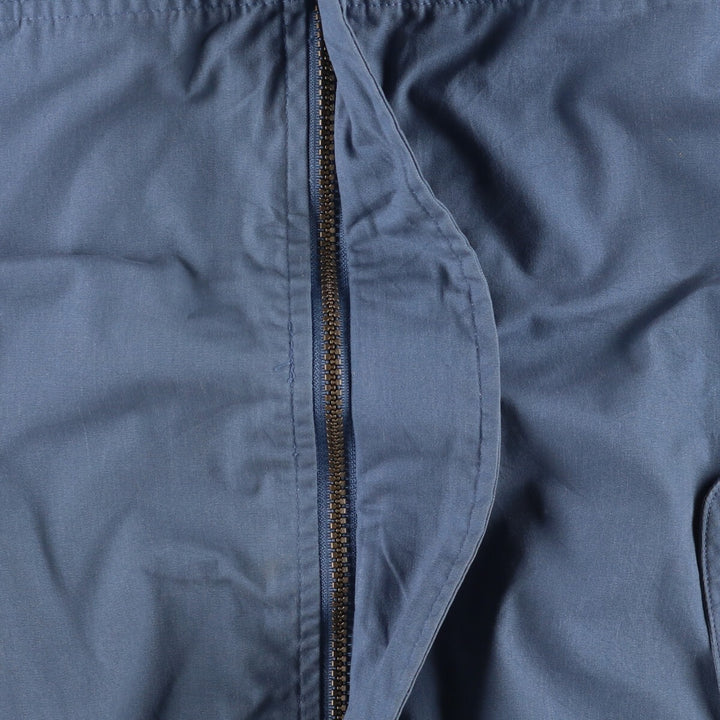 90'S WINDBREAKER Derby Jacket, Cup Shoulder Jacket, Men's XL, Vintage polyester blue type Vintage Second Hand