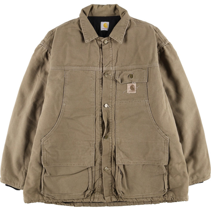 Carhartt Traditional Padded Duck Work Jacket, Men's XXL unclear Beige type Vintage Second Hand