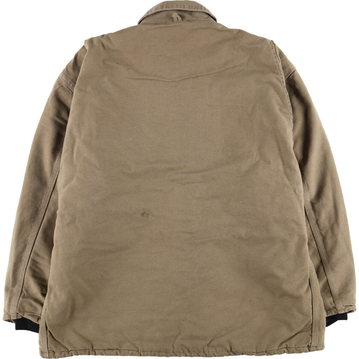 Carhartt Traditional Padded Duck Work Jacket, Men's XXL unclear Beige type Vintage Second Hand