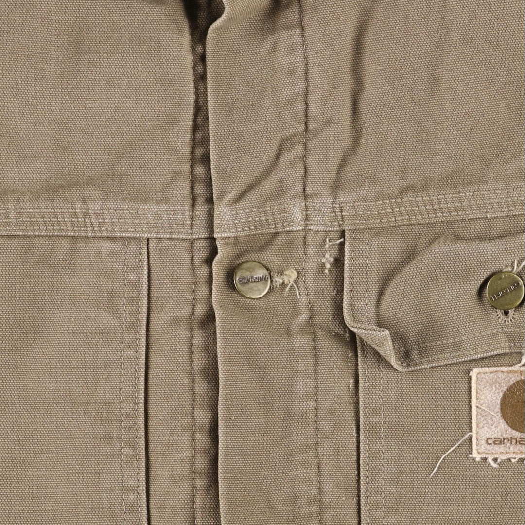 Carhartt Traditional Padded Duck Work Jacket, Men's XXL unclear Beige type Vintage Second Hand