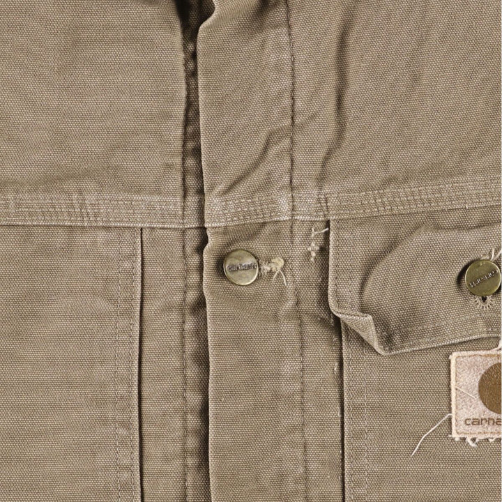 Carhartt Traditional Padded Duck Work Jacket, Men's XXL unclear Beige type Vintage Second Hand
