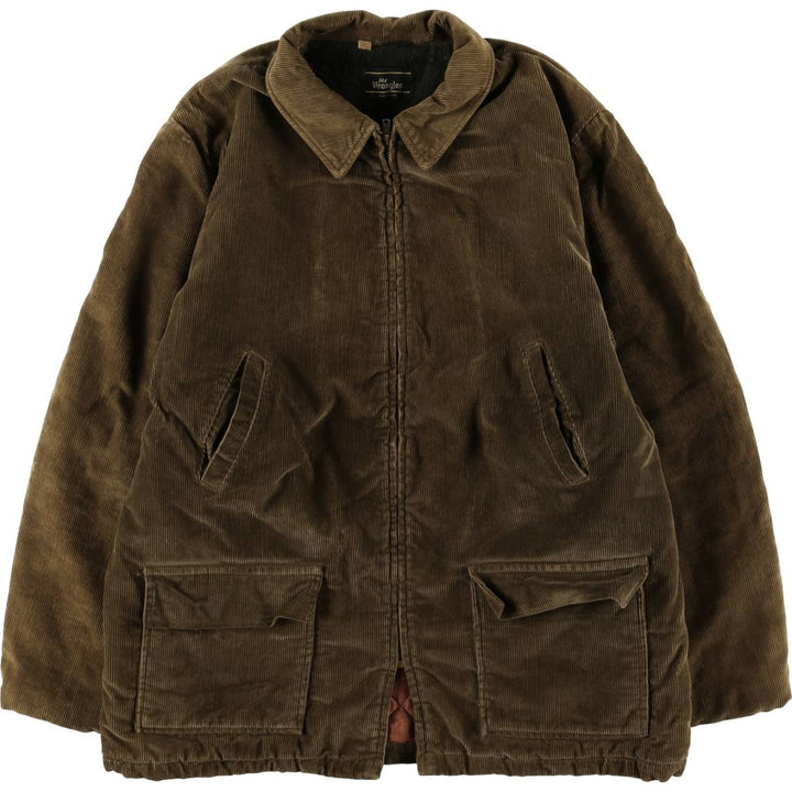 Vintage Mr. Wrangler corduroy jacket, made in the USA, men's size XL unclear brown type Vintage Second Hand