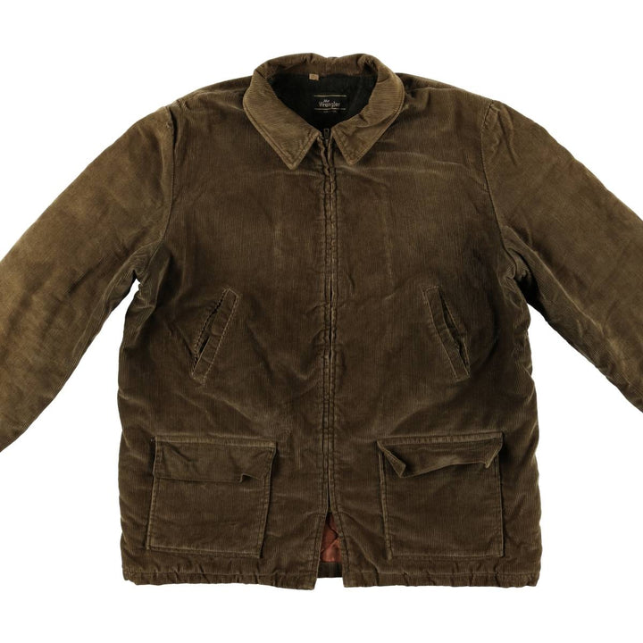 Vintage Mr. Wrangler corduroy jacket, made in the USA, men's size XL unclear brown type Vintage Second Hand