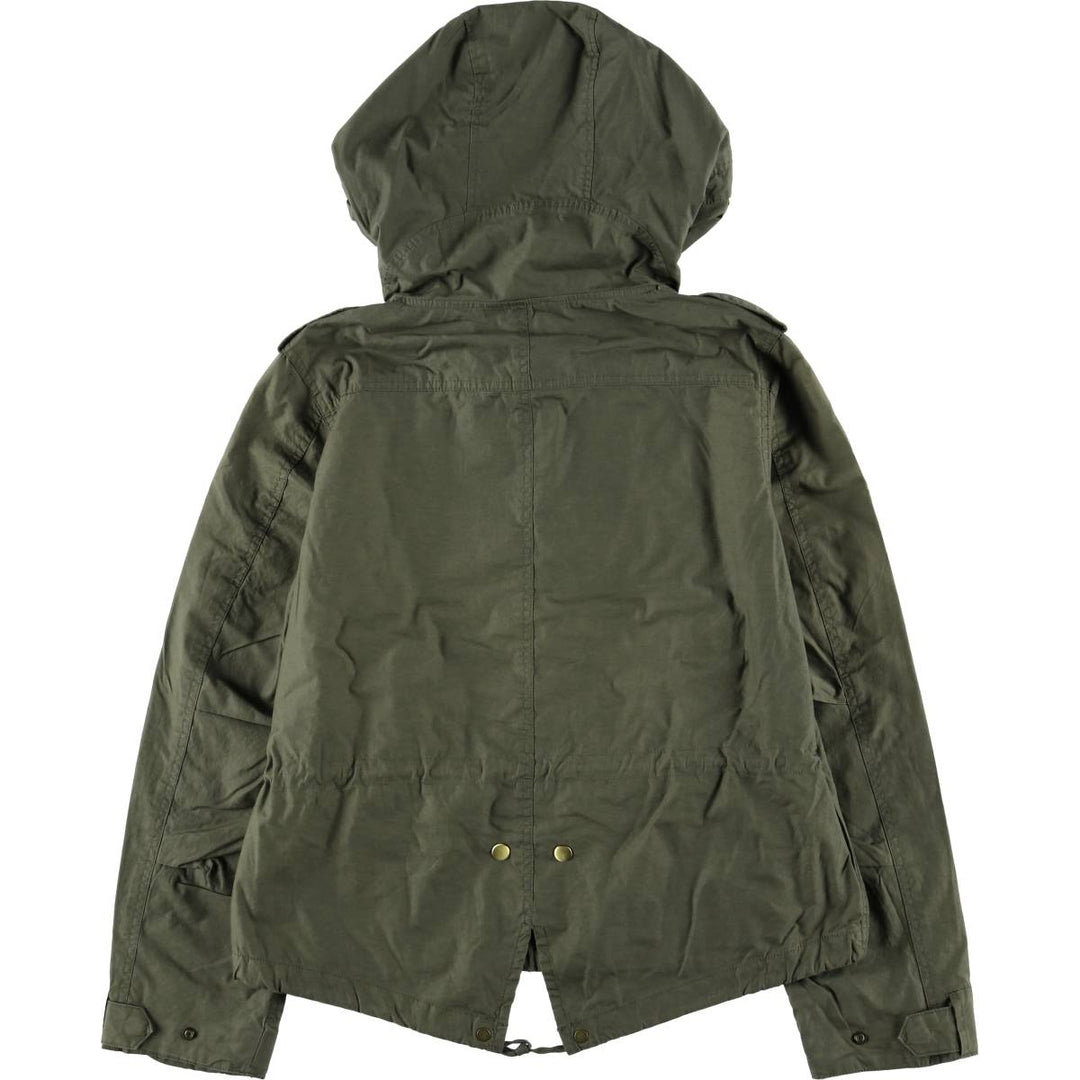 WOOLRICH Cotton Parka, Women's Size M cotton Khaki type Vintage Second Hand