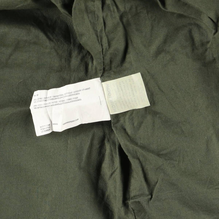 WOOLRICH Cotton Parka, Women's Size M cotton Khaki type Vintage Second Hand