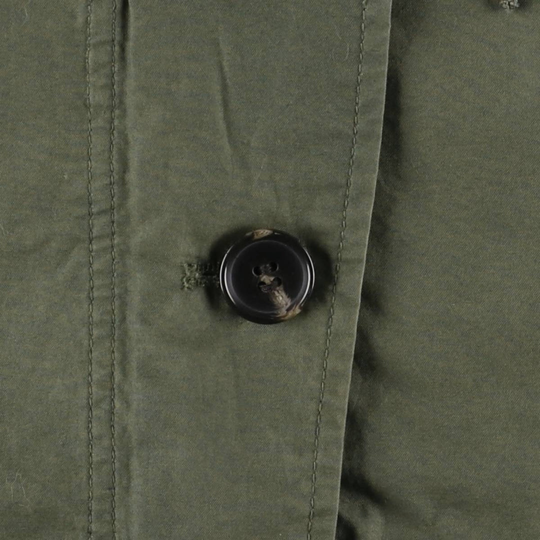 WOOLRICH Cotton Parka, Women's Size M cotton Khaki type Vintage Second Hand