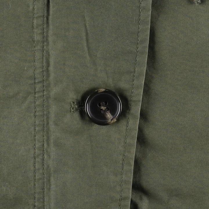 WOOLRICH Cotton Parka, Women's Size M cotton Khaki type Vintage Second Hand