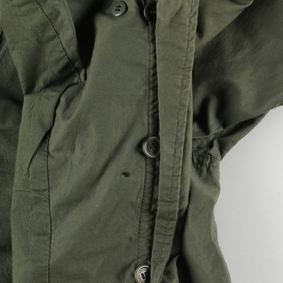 WOOLRICH Cotton Parka, Women's Size M cotton Khaki type Vintage Second Hand