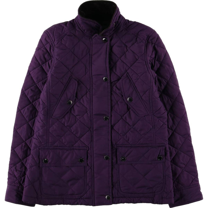 Ralph Lauren LAUREN Women's Quilted Jacket (Size M) polyester purple type Vintage Second Hand