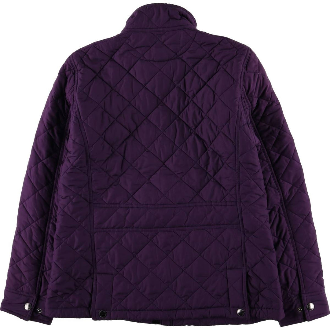 Ralph Lauren LAUREN Women's Quilted Jacket (Size M) polyester purple type Vintage Second Hand