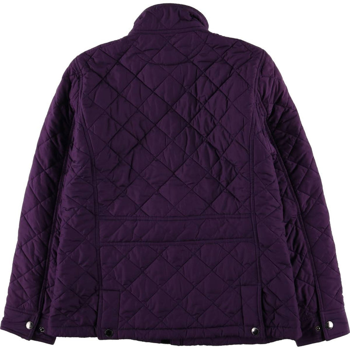 Ralph Lauren LAUREN Women's Quilted Jacket (Size M) polyester purple type Vintage Second Hand