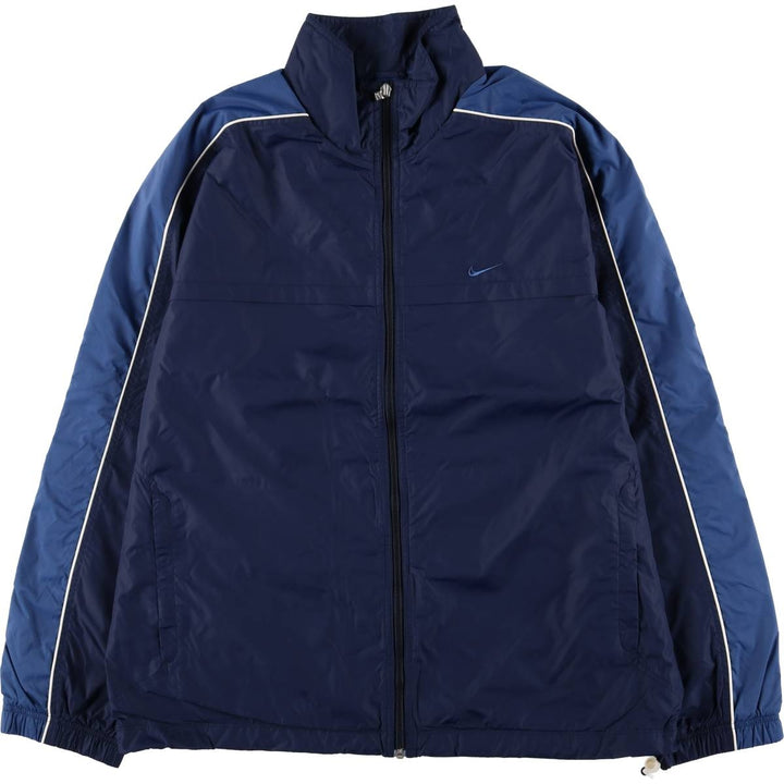 00'S Nike Nylon Jacket Men's Size L Nylon navy blue type Vintage Second Hand