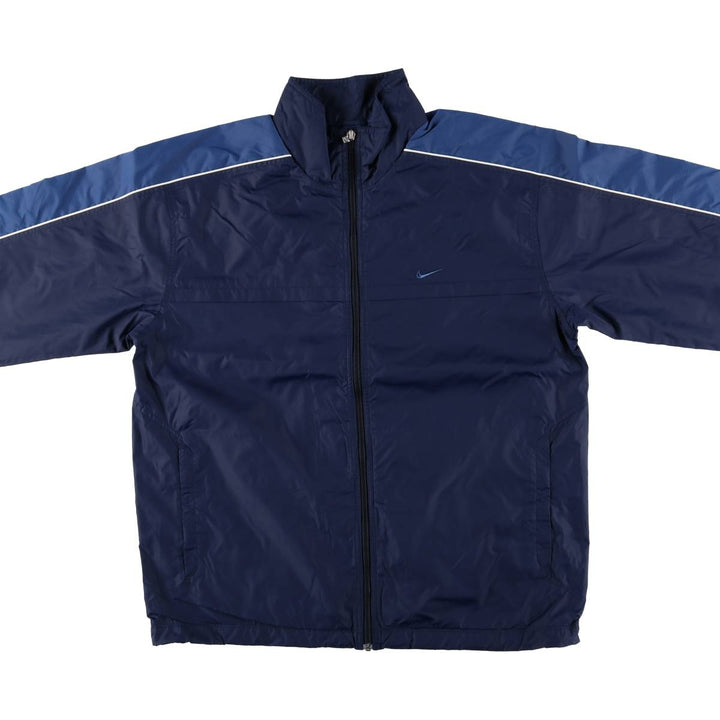 00'S Nike Nylon Jacket Men's Size L Nylon navy blue type Vintage Second Hand