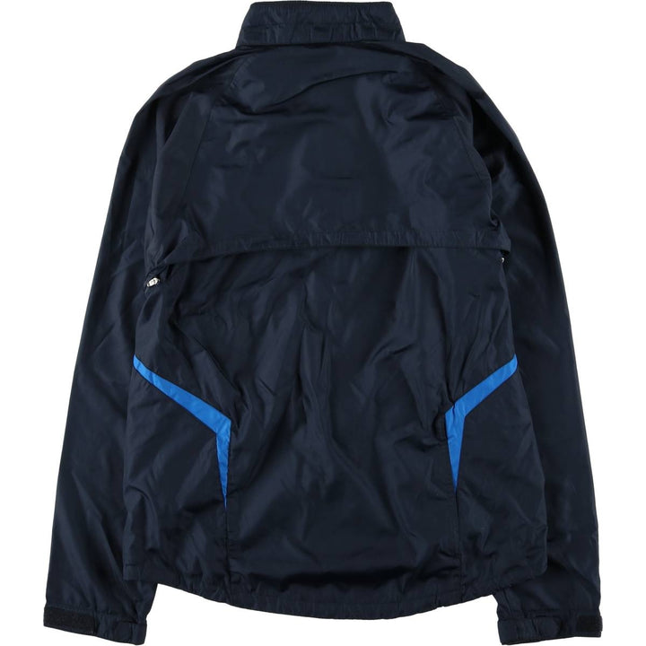 2000'S Nike FIT 2-Way Windbreaker, Men's Size Medium unclear navy blue type Vintage Second Hand