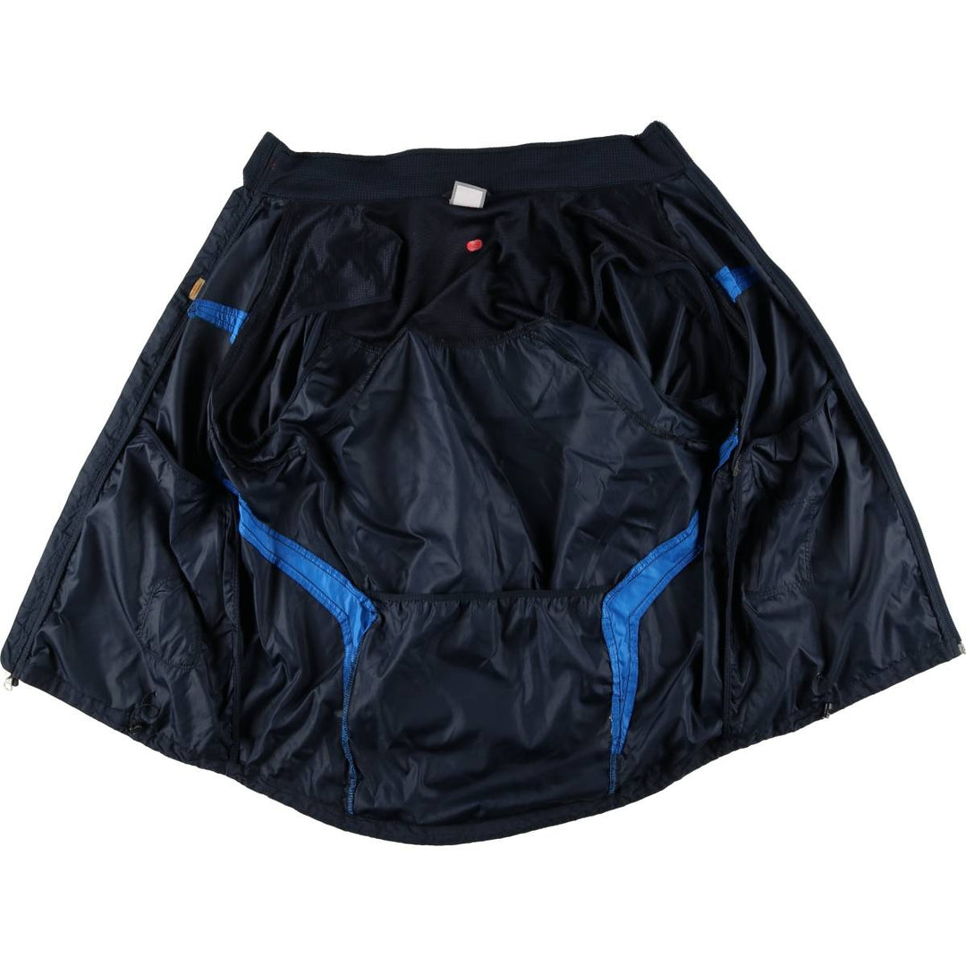 2000'S Nike FIT 2-Way Windbreaker, Men's Size Medium unclear navy blue type Vintage Second Hand