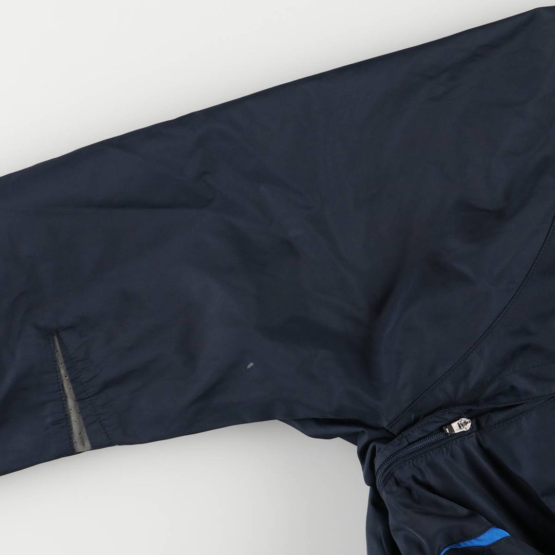 2000'S Nike FIT 2-Way Windbreaker, Men's Size Medium unclear navy blue type Vintage Second Hand
