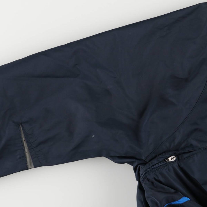 2000'S Nike FIT 2-Way Windbreaker, Men's Size Medium unclear navy blue type Vintage Second Hand